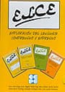 elce (exploracion del lenguaje comprensivo y expresivo)(4ª ed) (i ncluye 4 cuadernillos)-mª jose lopez gines-angeles redon diaz-9788478695515