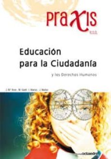 educacion para la ciudadania y los derechos humanos-josep muñoz redon-9788480638715