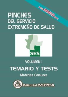 pinches del servicio extremeño de salud materias comunes (temario y tests)-9788482196015