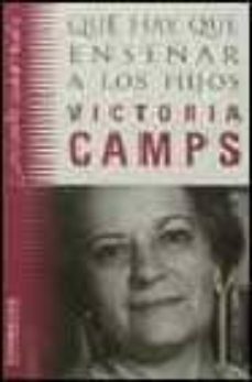 ¿que hay que enseñar a los hijos?-9788484500315