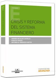 crisis y reforma del sistema financiero-andres recalde castells-9788490598115