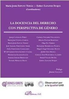 la docencia del derecho con perspectiva de genero-maria jesus espuny tomas-esther zapater duque-9788491486015