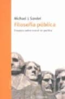 filosofia publica-michael j. sandel-9788493641115