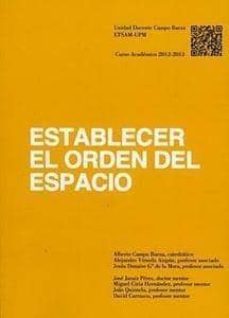 establecer el orden del espacio-9788494156915