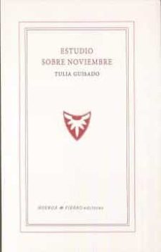 estudio sobre noviembre-tulia guisado-9788494823015