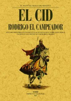 rodrigo el campeador (ed. facsimil de 1857)-9788497610315