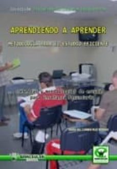 aprendiendo a aprender: metodologia para el estudio eficiente-maria del carmen ruiz moreno-9788498239515