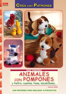 animales con pompones y fieltro, cuentas, foam, escobillones-9788498741315