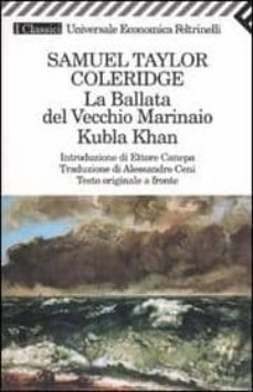 la ballata del vecchio marinaio-kubla khan. testo originale a fro nte-samuel taylor coleridge-9788807820915