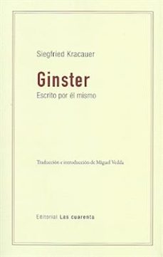 ginster: escrito por el mismo-9789871501915