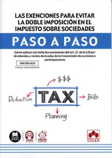 las exenciones para evitar la doble imposicion en el impuesto sob re sociedades. paso a paso-departamento de documentacion iberley-9791370114015