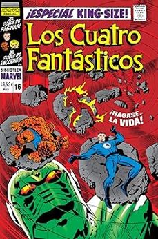 biblioteca marvel los cuatro fantasticos 16 bm 99 1968-1969-jack kirby-stan lee-9791370131715