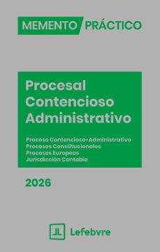 memento procesal contencioso-administrativo 2026-9791387732615