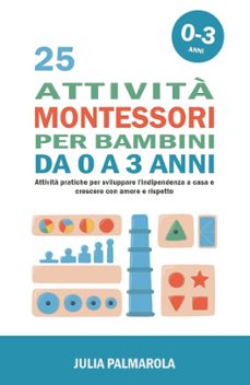 25 attivita montessori per bambini da 0 a 3 anni: attivita pratiche per sviluppare l'indipendenza a casa e crescere con amore e rispetto (ebook)-julia palmarola-9798223353515
