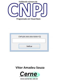 validando número de cnpj programado em visual basic (ebook)-vitor amadeu souza-3410002484925