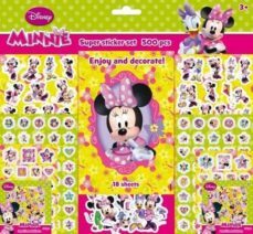 minnie super set de pegatinas 500-8595593806525