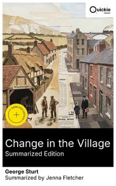 change in the village (summarized edition) (ebook)-george sturt-8596547884125