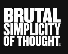 brutal simplicity of thought: how it changed the world-9780091957025