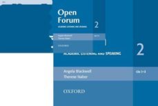 open forum 2 audio cd: academic listening and speaking (open forum series)-9780194361125