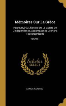 mmoires sur la grce-9780270917925