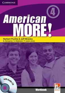 american more! level 4 workbook with audio cd-9780521171625