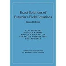 exact solutions of einstein s field equations-9780521467025