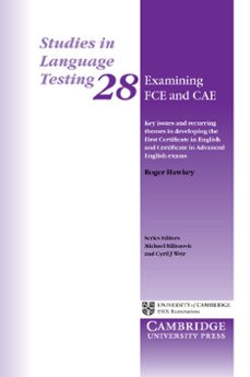 studies in language testing: examining fce and cae (vol. 28): pap erback with cd-rom-roger hawkey-9780521736725