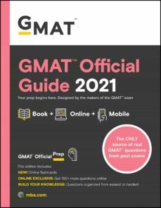 gmat official guide 2021 : book + online question bank-9781119687825