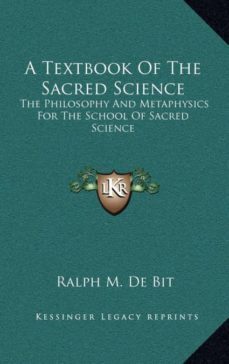 a textbook of the sacred science-9781163386125