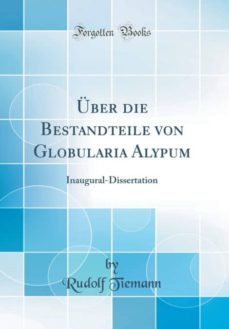 uber die bestandteile von globularia alypum-9781391901725