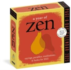 year of zen page-a-day calendar 2025-david schiller-9781523524525