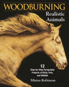 woodburning realistic animals (ebook)-minisa robinson-9781607656425