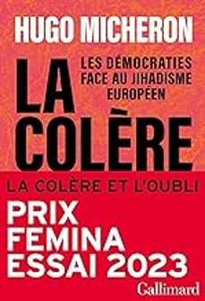 la colère et l oubli: les démocraties face au jihadisme européen (prix du livre de géopolitique 2023, prix femina essai 2023)-hugo micheron-9782072980725