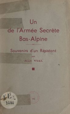 un de l'armee secrète bas-alpine (ebook)-jean vial-9782307657125