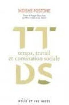 temps, travail et domination-m. postone-9782755501025