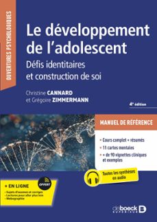 le developpement de l'adolescent (ebook)-9782807361225