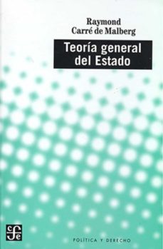 teoria general del estado-raymond carre-9786071673725