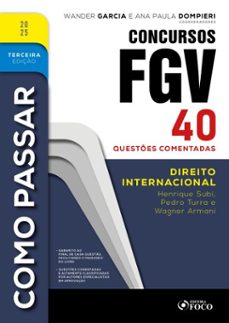 como passar em concursos fgv - 3ª ed - 2025 (ebook)-renan flumian-9786561206525