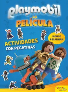 playmobil. la pelicula. actividades con pegatinas-9788408213925