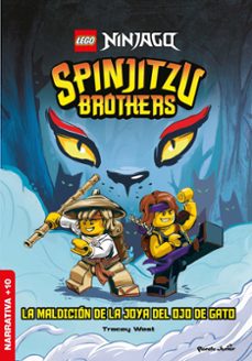 lego ninjago. spinjitzu brothers. la maldicion de la joya del ojo de gato-9788408269625