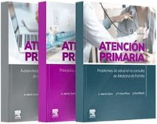 lote martin zurro: contiene atención primaria. problemas de salud en la consulta de medicina de familia + atencion primaria autoevaluacion para la preparación de exámenes y oposiciones (9ª ed.) + atenc-amando martin zurro-9788413828725