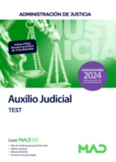 cuerpo de auxilio judicial. test-9788414279625