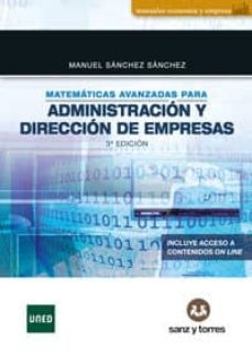 matematicas avanzadas para la economia-9788416466825