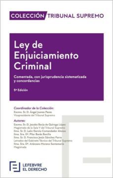 ley de enjuiciamiento criminal 5ª edicion-9788417317225