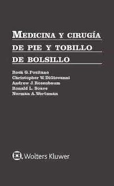 medicina y cirugia de pie y tobillo de bolsillo-9788417602925