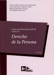 curso de derecho civil, 01/02 2021 derecho de la persona-9788418493225