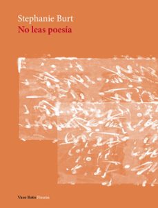 no leas poesia-stephanie burt-9788419693525