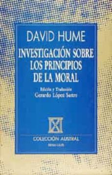 investigacion sobre los principios de la moral-david hume-9788423972425