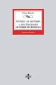 sintesis de historia e instituciones de derecho romano (2ª ed.)-9788430945825