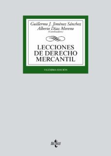 lecciones de derecho mercantil (20ª ed.)-guillermo j. jimenez sanchez-9788430972425